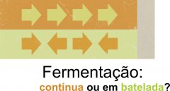 Tecnologia Industrial: Fermentação - contínua ou em batelada?